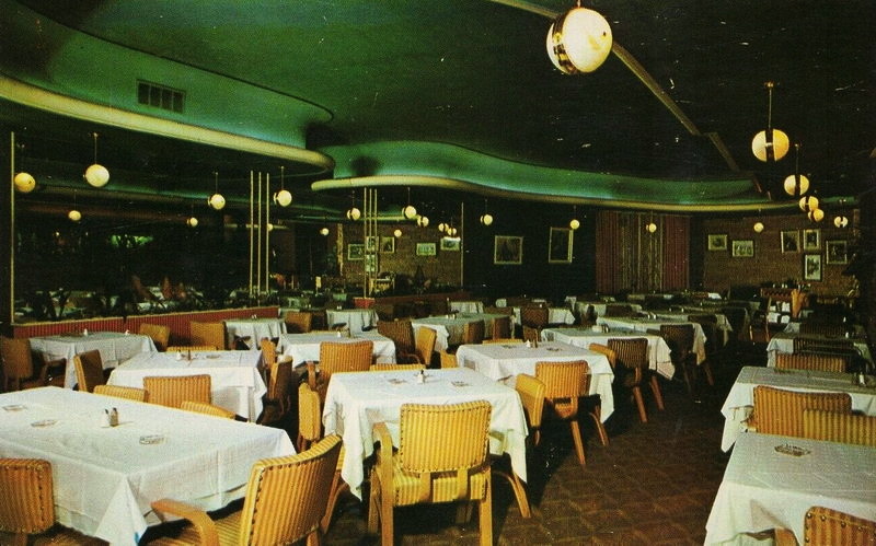 Dyna Inn (Charade Supper Club) - Old Postcard